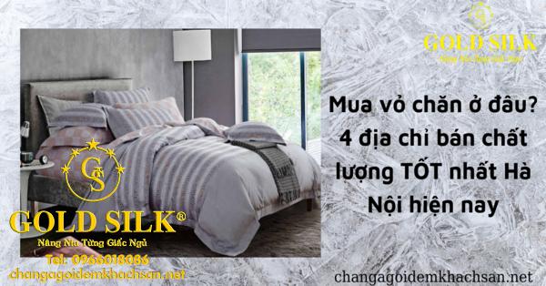 Vỏ chăn ga gối khách sạn