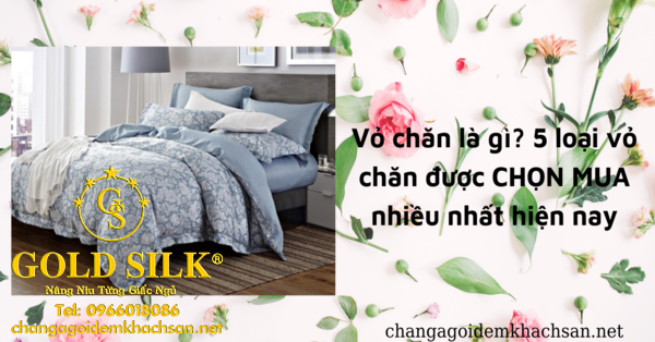 Vỏ chăn ga gối khách sạn