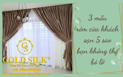 rèm cửa khách sạn