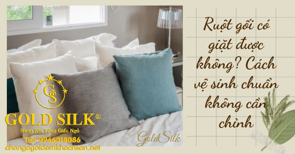 ruột gối khách sạn