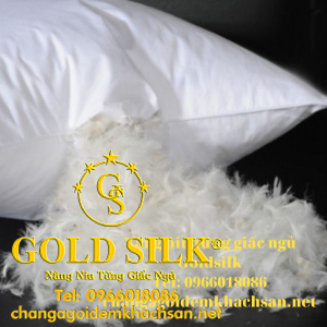 Ruột gối khách sạn lông vũ nhân tạo microfiber